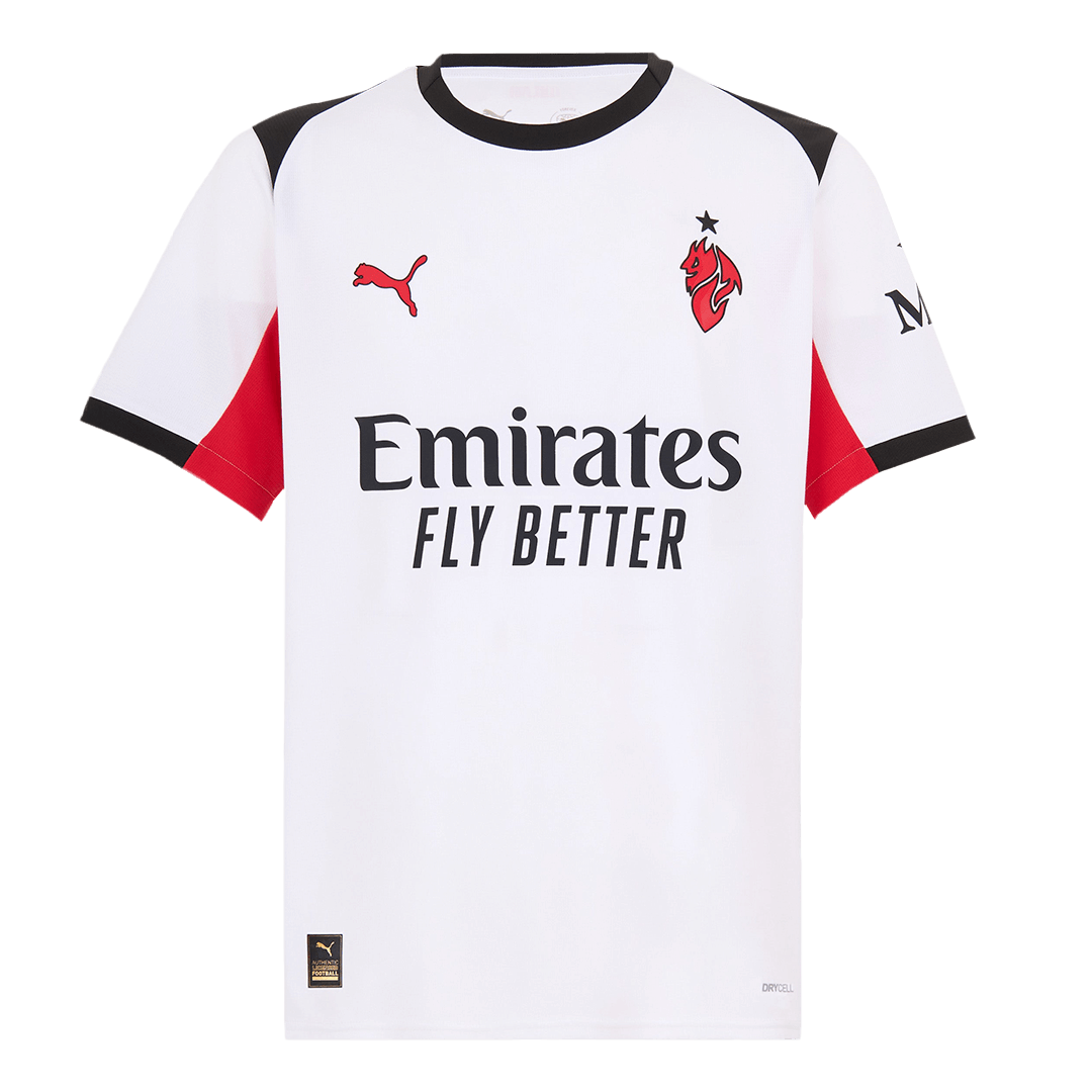 Camiseta de fútbol MODRIĆ #14 AC Milan 2ª equipación 2025/26 Blanco