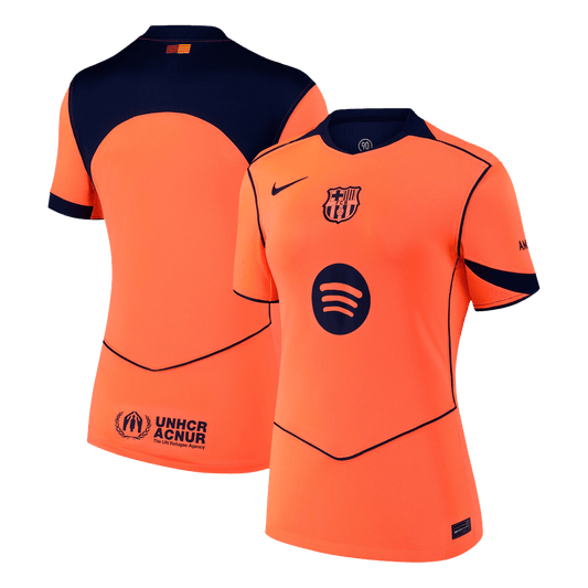 Camiseta de fútbol visitante del Barcelona para mujer 2025/26