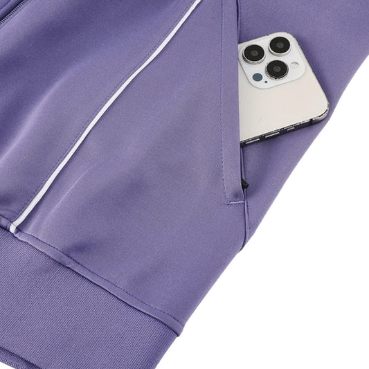 Kit de entrenamiento del Manchester United 25/26 (Chaqueta + Pantalones) Morado