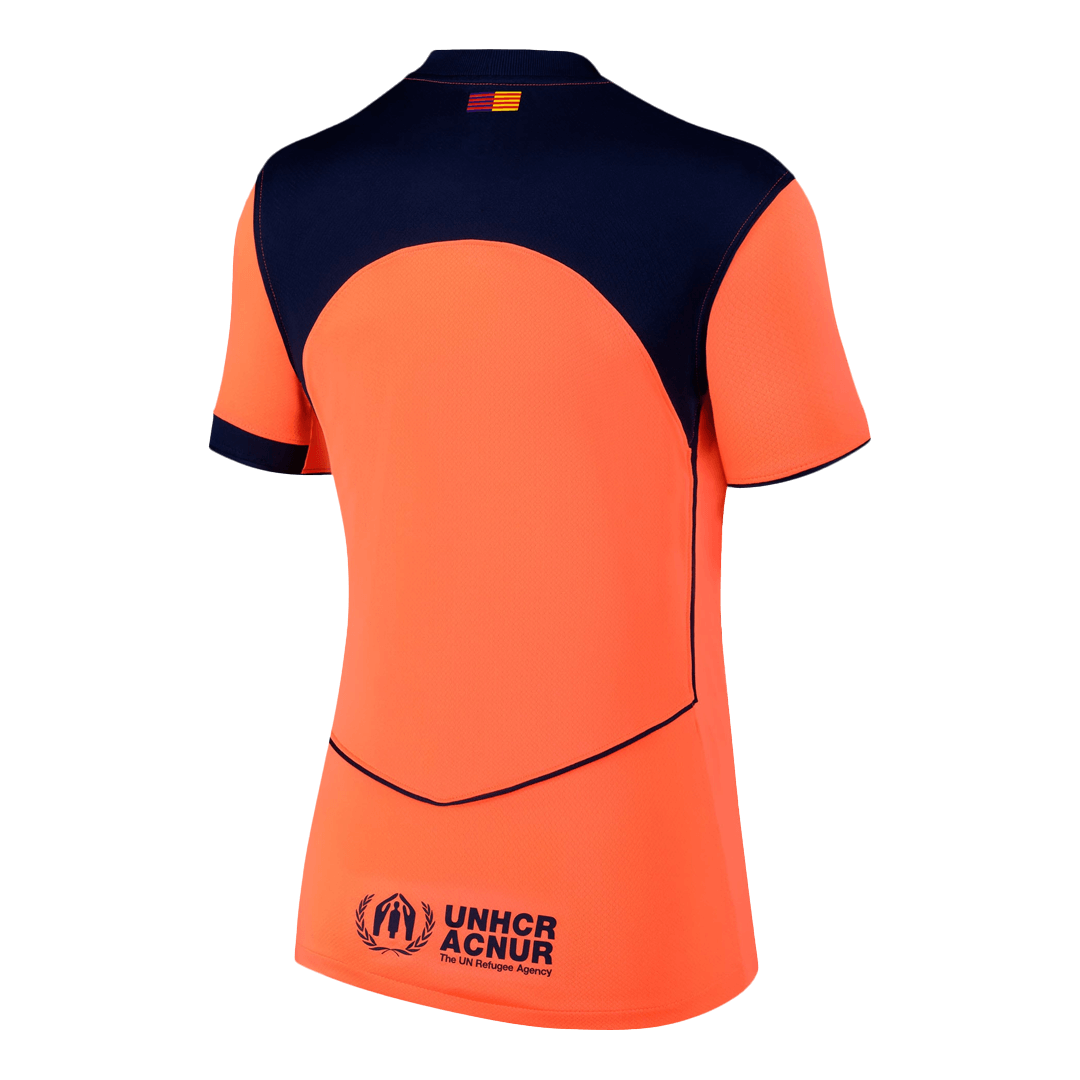 Camiseta de fútbol visitante del Barcelona para mujer 2025/26