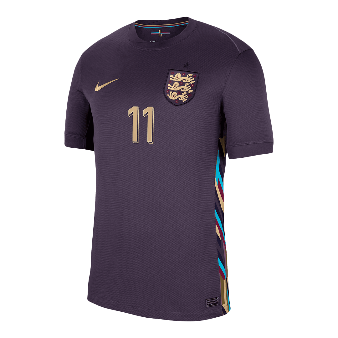 FODEN Camiseta Futbol Inglaterra #11 Segunda Equipación Eurocopa 2024