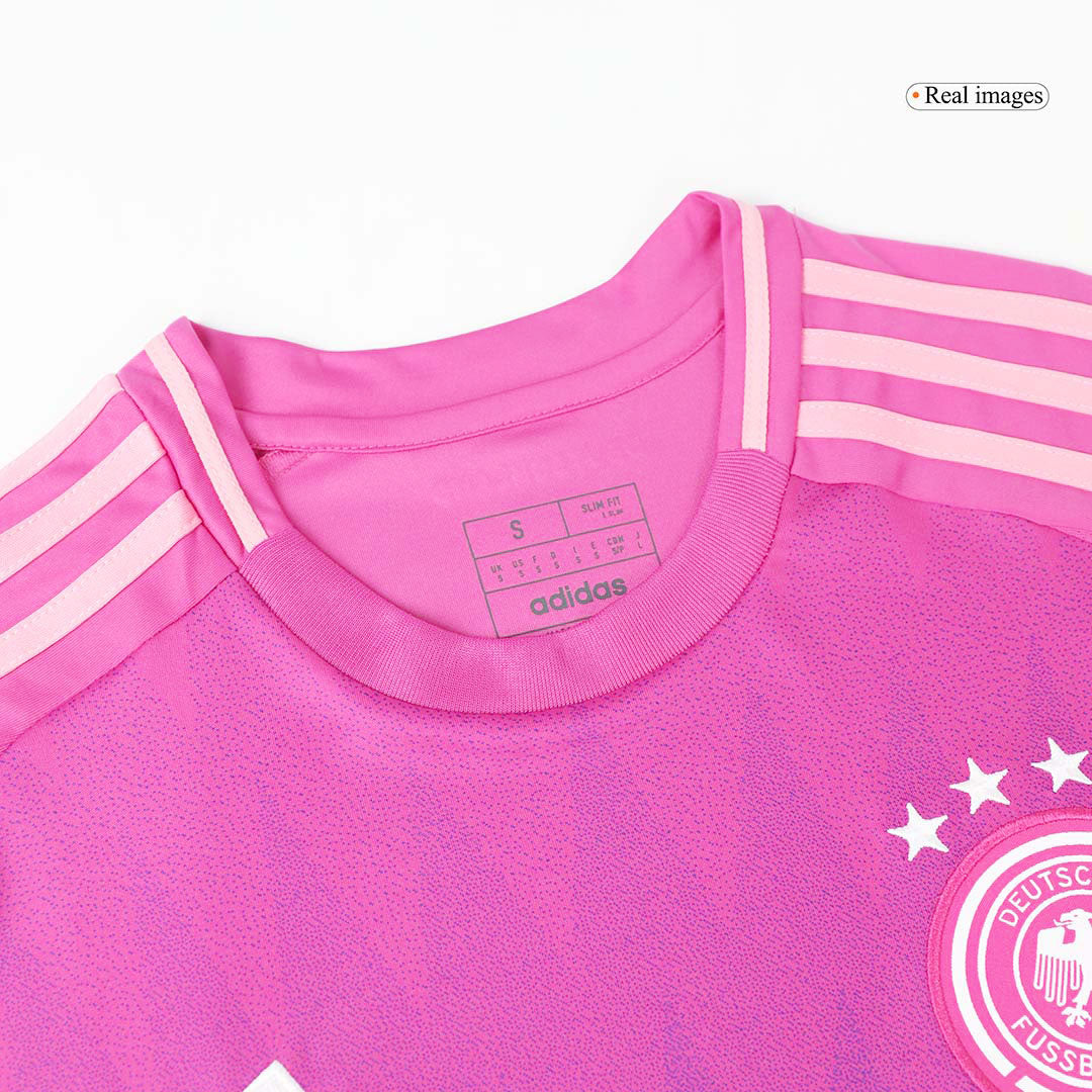 Camiseta de fútbol visitante de Alemania MÜLLER#13 para la Eurocopa 2024