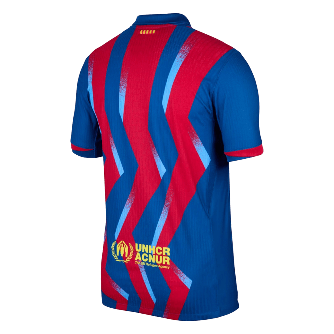 Camiseta de fútbol auténtica de visitante del Barcelona 2025/26 (cuarta equipación)