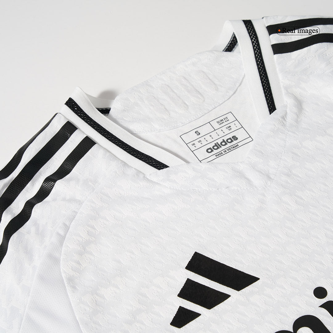 Camiseta de fútbol auténtica de local MBAPPÉ #9 del Real Madrid