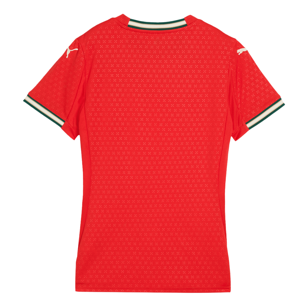 Camiseta de fútbol local de Portugal para mujer 2025