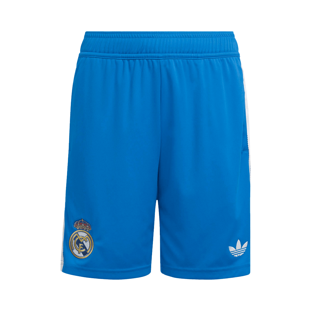 Pantalón corto de la tercera equipación del Real Madrid 2025/26