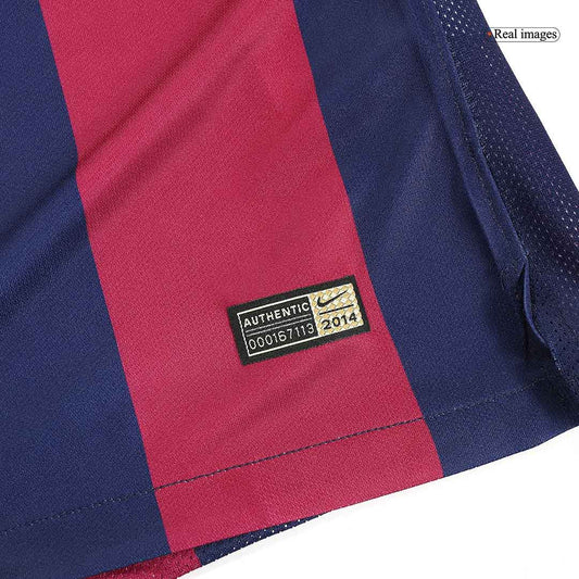 Camiseta de fútbol retro SUÁREZ #9 2014/15 Barcelona local
