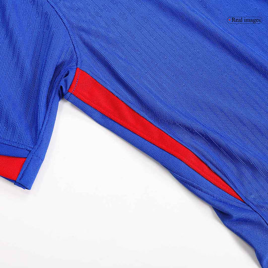 Camiseta de fútbol local auténtica de Francia para la Eurocopa 2024