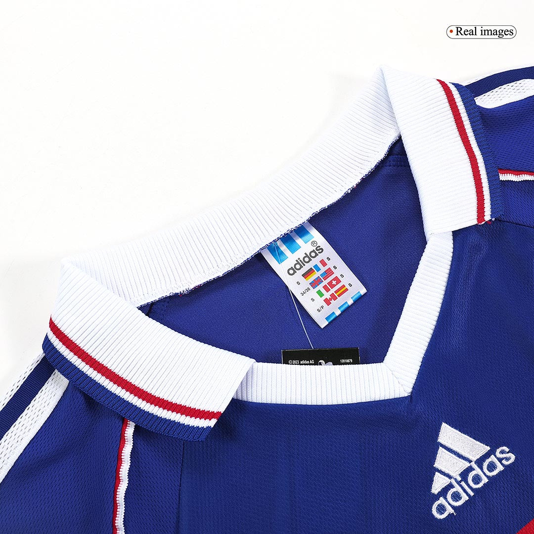 Camiseta retro de fútbol local de Francia HENRY #12 1998