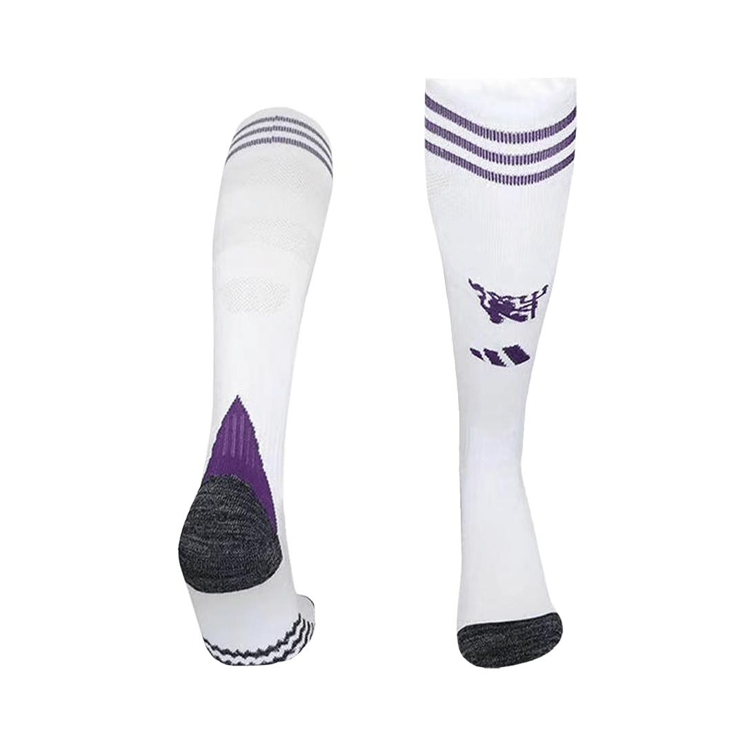 Calcetines de visitante del Manchester United 2025/26