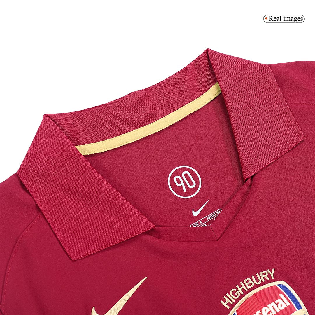 Camiseta de fútbol retro HENRY #14 2005/06 del Arsenal