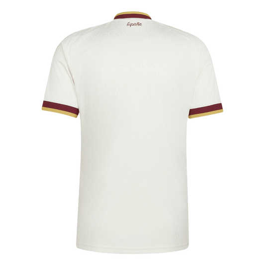 Camiseta de visitante de España para el Mundial de 2026, color blanco