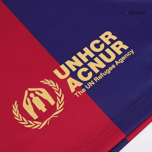 Camiseta de local del Barcelona F.DE JONG #21 2024/25 - Logotipo de Spotify sin texto