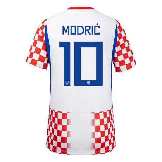 MODRIC #10 Camiseta de local de Croacia para el Mundial 2026 Roja y Blanca