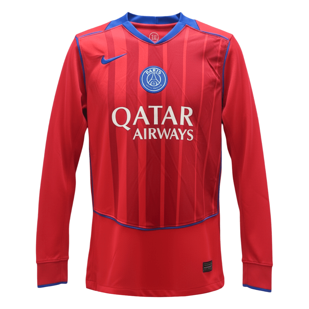 Camiseta de fútbol de manga larga del PSG 2025/26