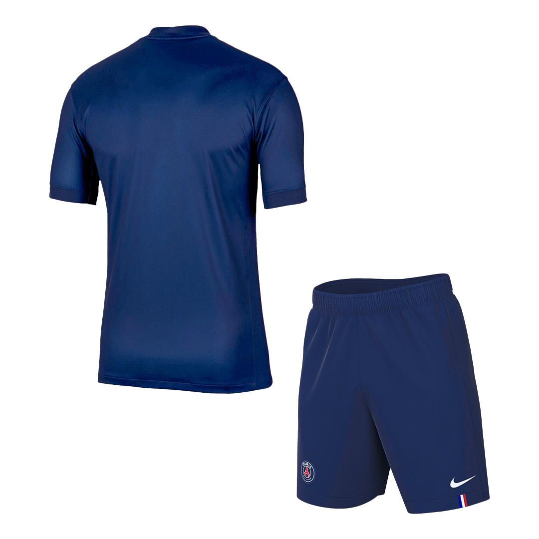 Kit de fútbol local del PSG (camiseta y pantalón corto) 2025/26 azul marino