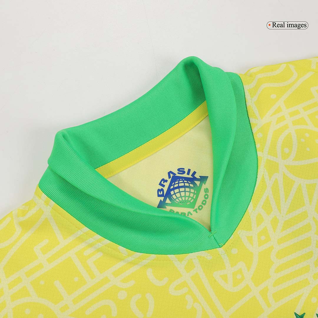 Camiseta de fútbol local de Brasil RAPHINHA #11 Copa América 2024