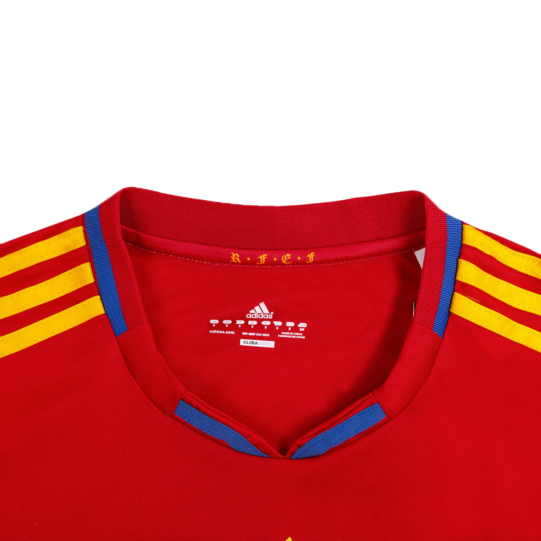 Camiseta retro de fútbol local de España SILVA #21 2010