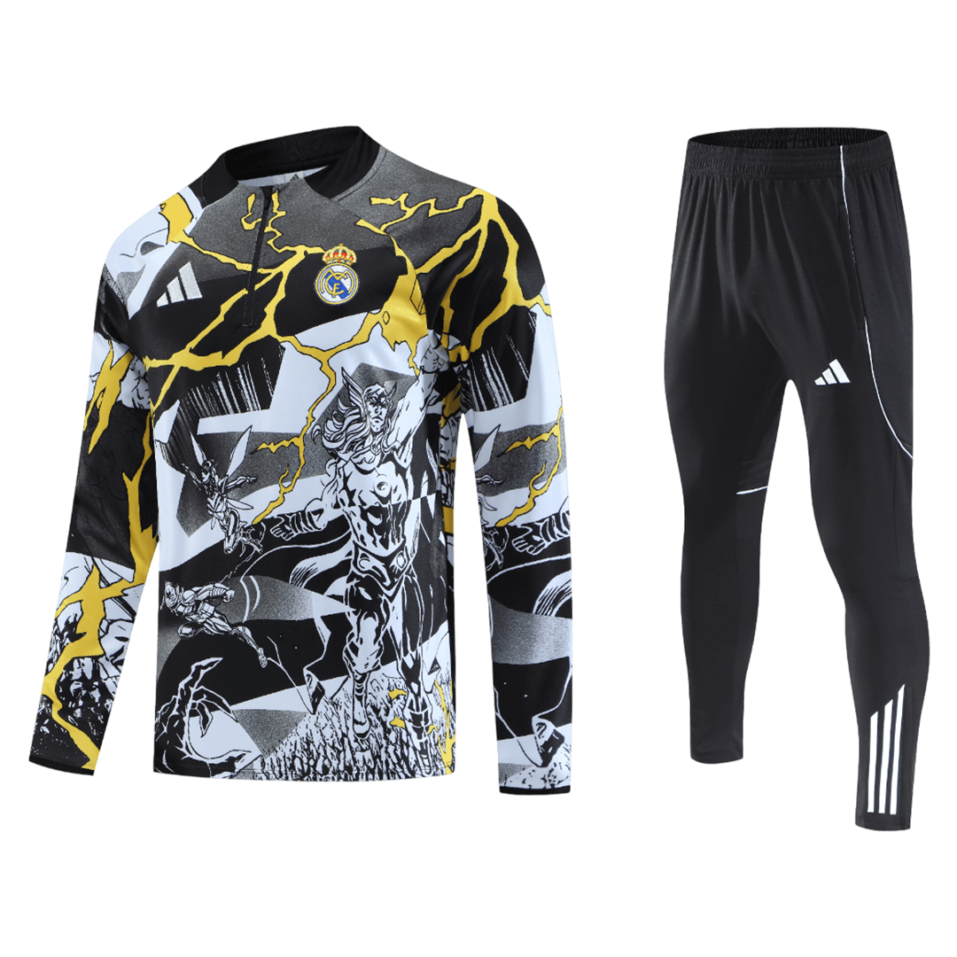 Kit de chaqueta del Real Madrid 2025/26 - Negro