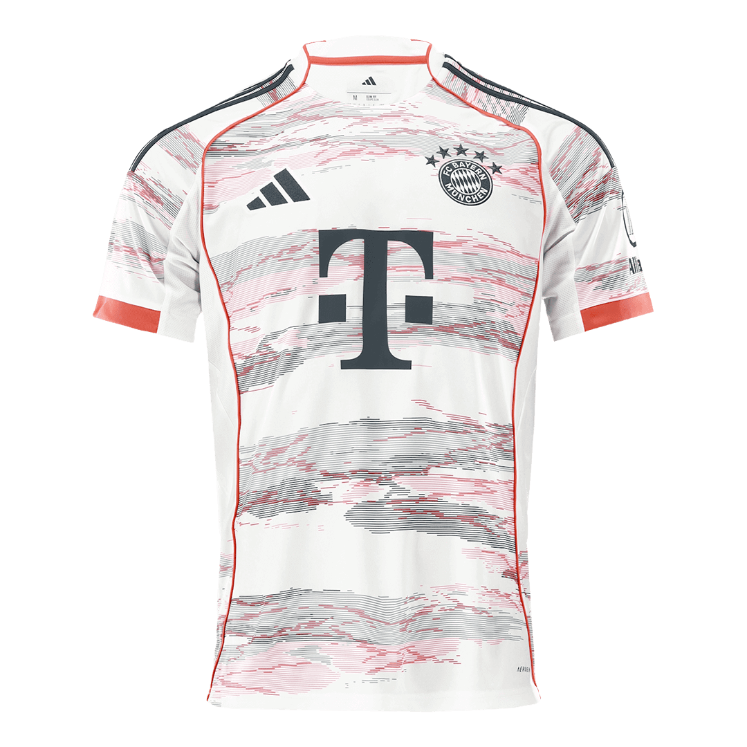 Camiseta de visitante del Bayern Múnich KANE #9 2025/26, blanca