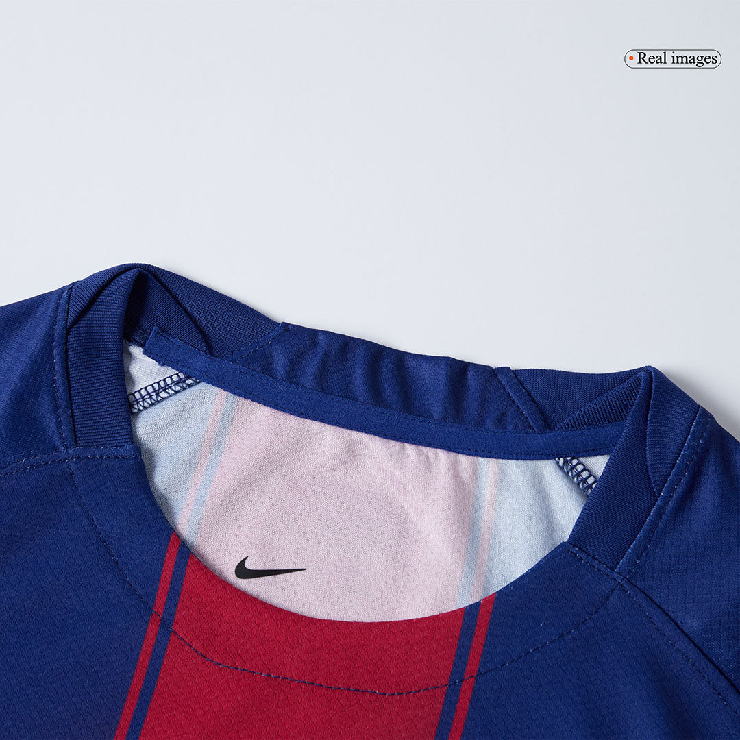 Camiseta de fútbol local ROONY #19 del Barcelona 2025/26, roja y azul - UCL
