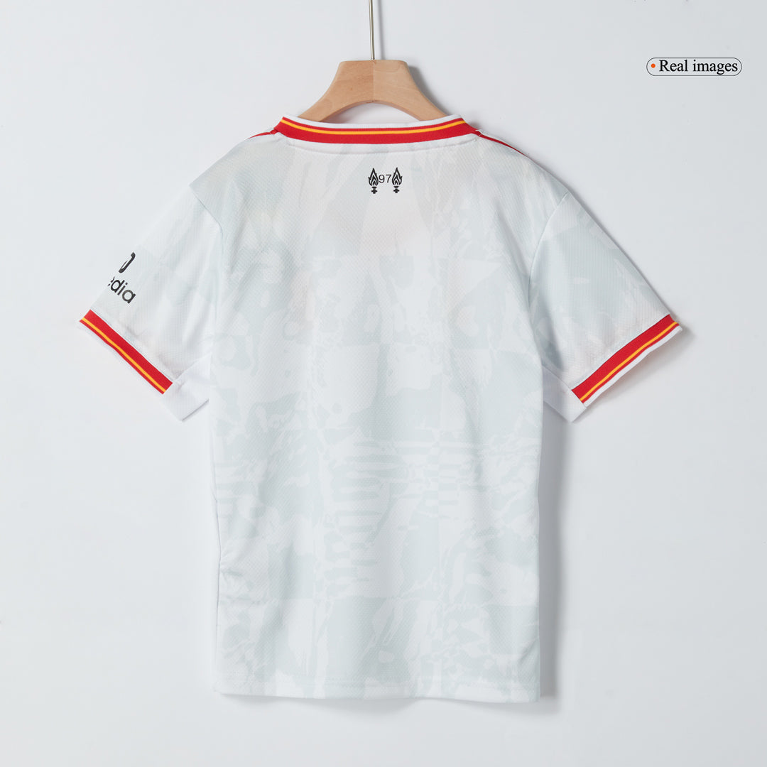 Kit infantil barata del Liverpool (3.ª equipación) 2024/25 (camiseta y pantalón corto)