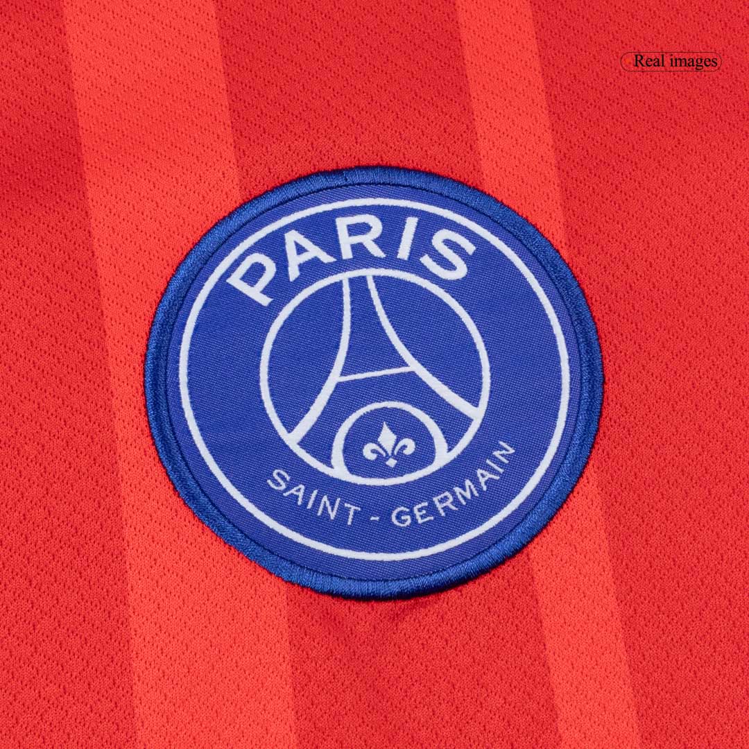 Kit de fútbol visitante del PSG (camiseta, pantalón corto y medias) 2025/26
