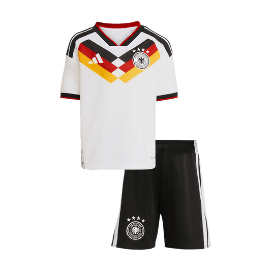 Equipación infantil de la selección alemana (camiseta + pantalón corto) para el Mundial 2026