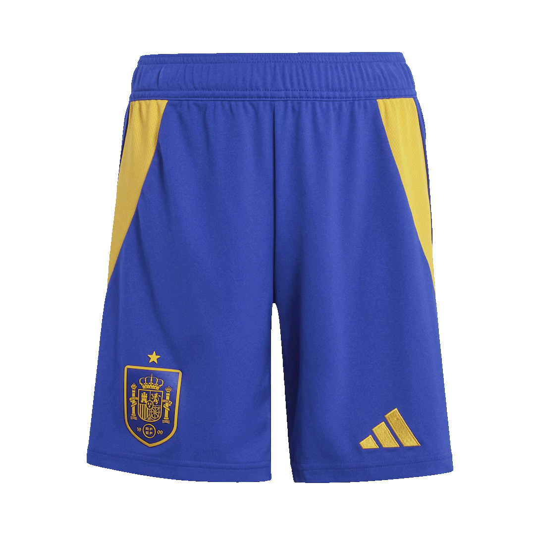 Pantalón cortos de fútbol de la selección española de fútbol de la Eurocopa 2024