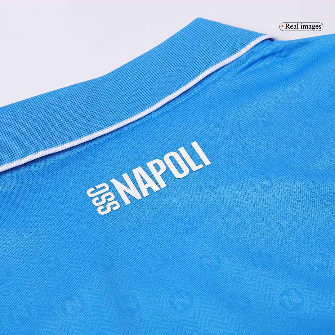 Camiseta de fútbol local auténtica de LUKAKU #11 del Napoli 2024/25