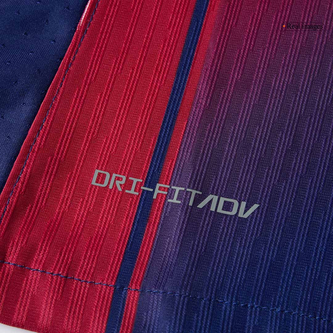 Camiseta de fútbol auténtica CUBARSÍ #2 del Barcelona 2025/26, roja y azul