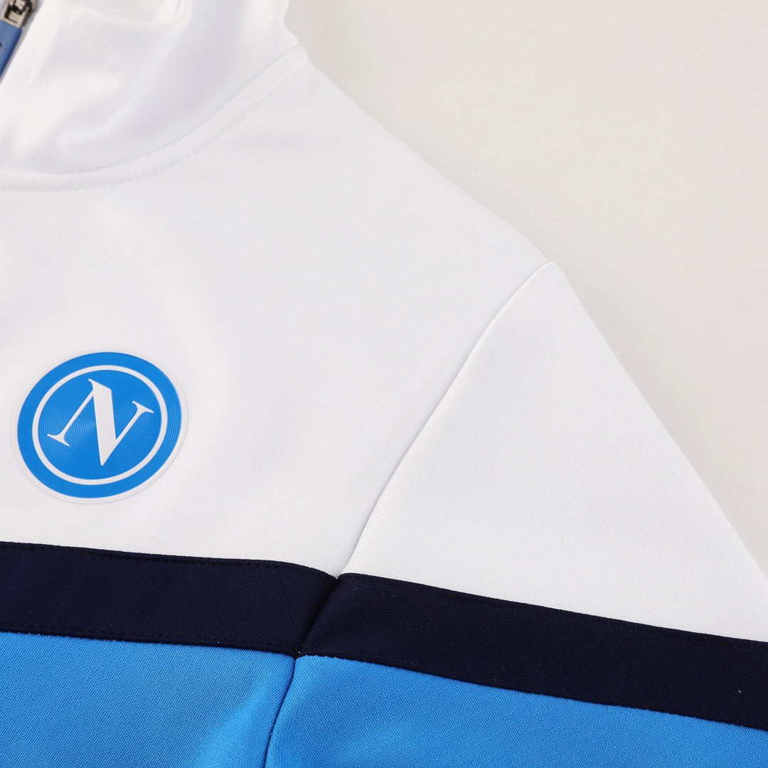Kit de entrenamiento del Napoli 2025/26 (Chaqueta + Pantalones)