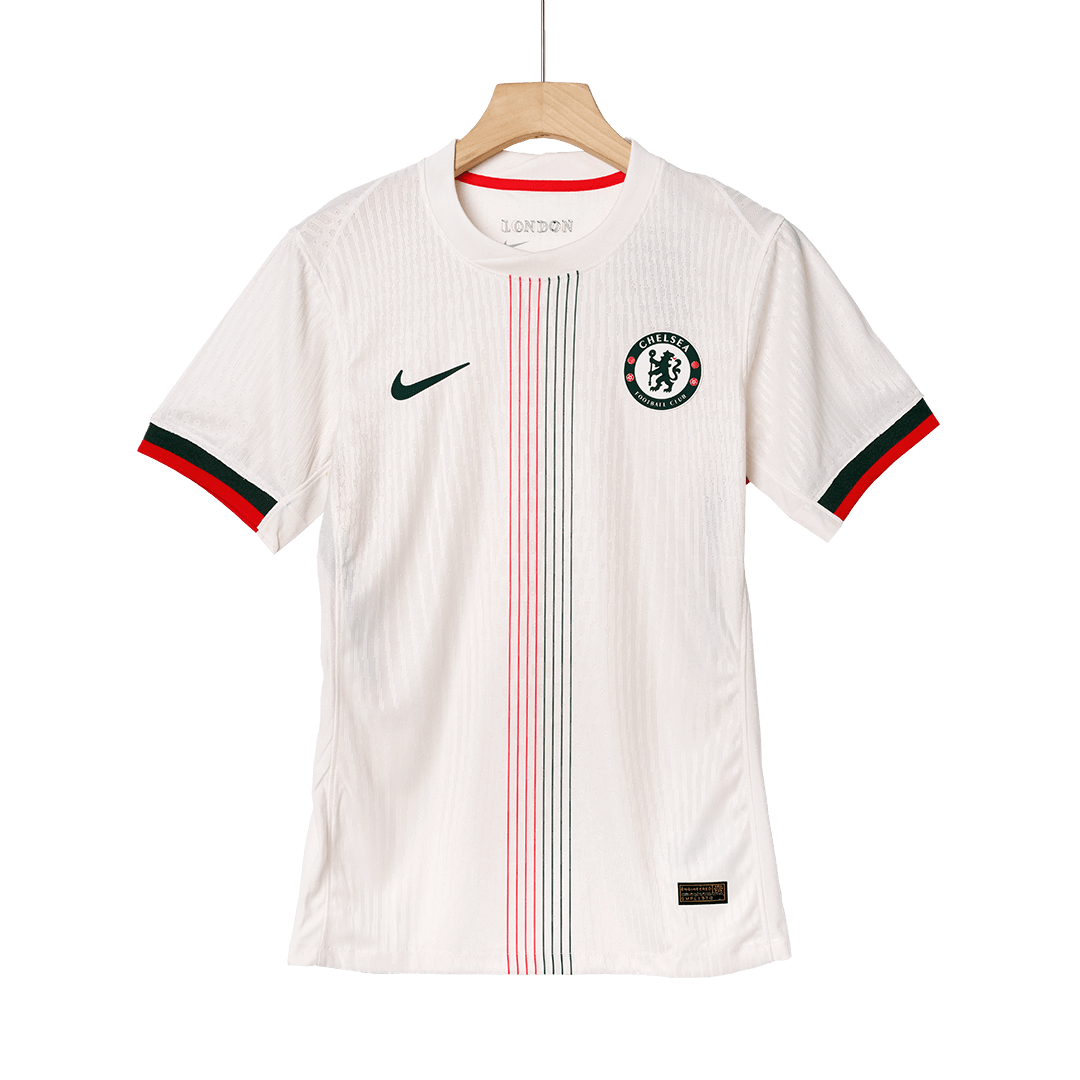 Camiseta de fútbol visitante auténtica GARNACHO #49 del Chelsea 2025/26