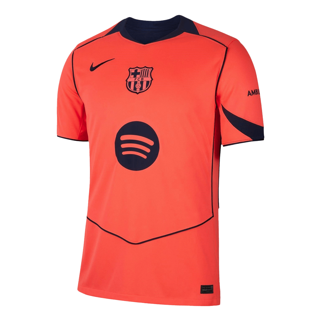 Camiseta de fútbol de visitante del Barcelona n.° 8 de PEDRI 2025/26 —UCL