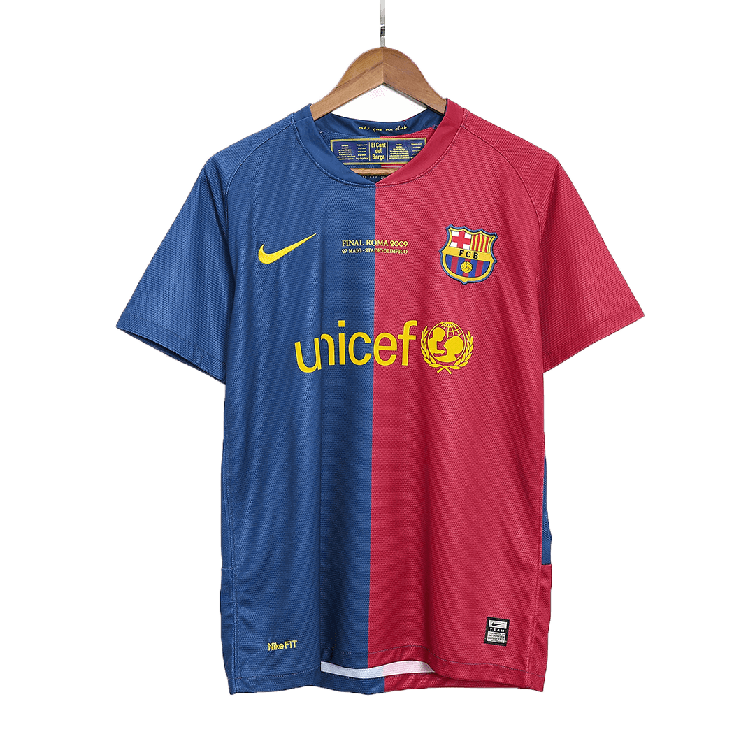 Camiseta de fútbol retro ETO'O #9 2008/09 Barcelona local