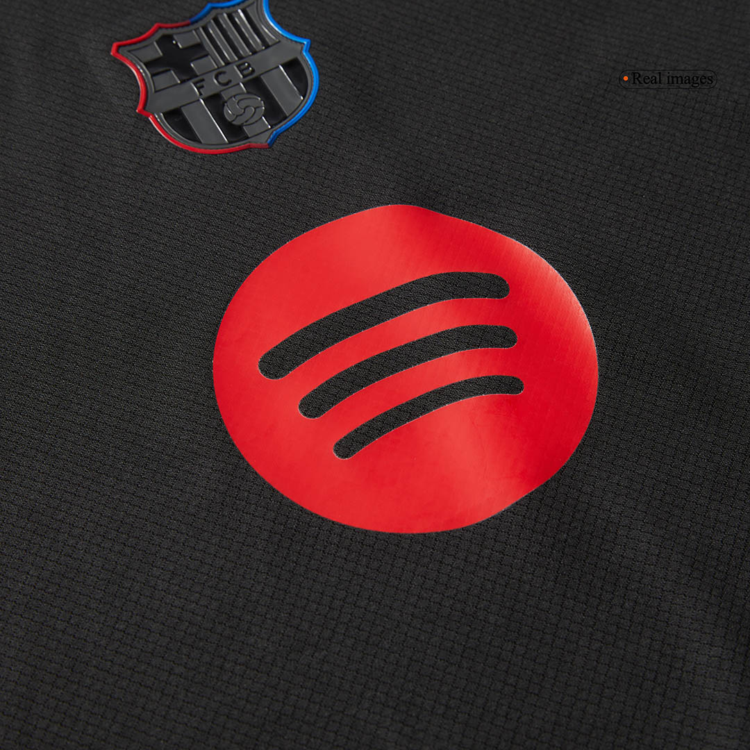 Kit de visitante del Barcelona para niño (Kit y pantalón corto) 2024/25 - Logotipo de Spotify sin texto