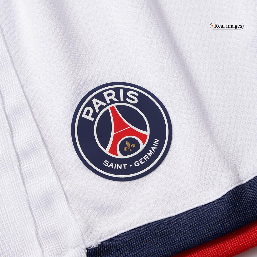 Kit de camiseta de fútbol visitante del PSG para niños (camiseta y pantalones cortos)