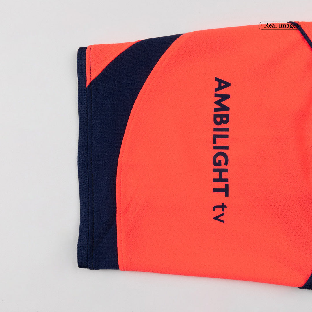 Kit de fútbol visitante del Barcelona (Kit, pantalón corto y medias) 2025/26