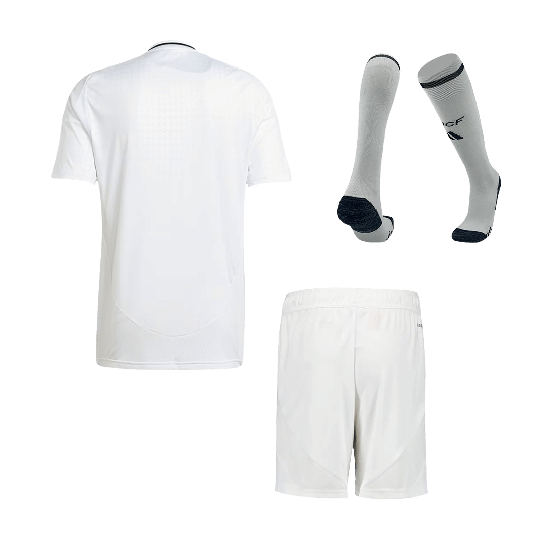 Kit de camiseta de fútbol local del Real Madrid (talla grande)