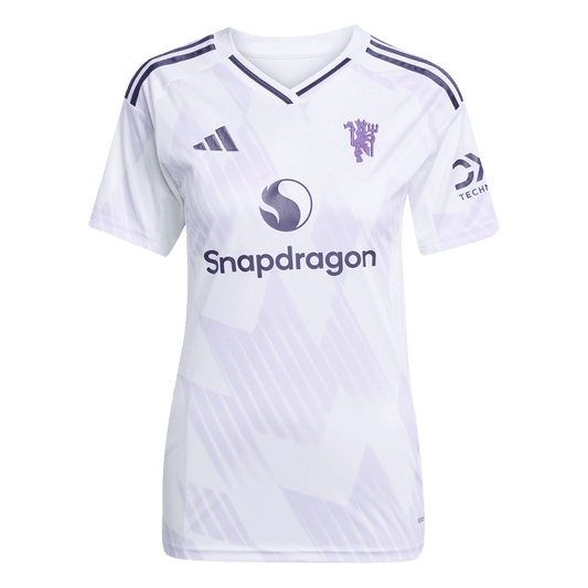 Camiseta de fútbol visitante del Manchester United para mujer 2025/26