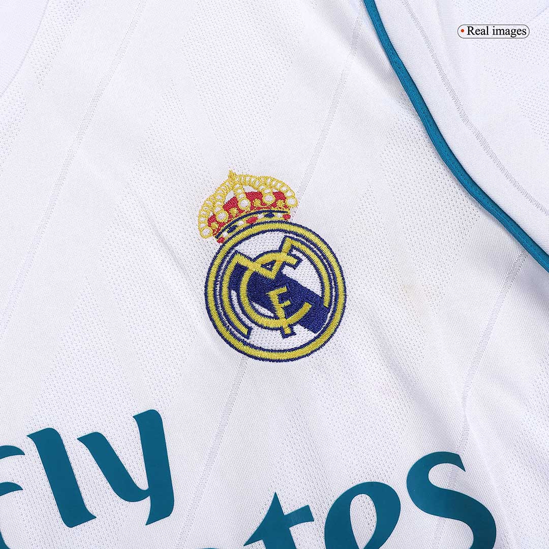 Camiseta de fútbol vintage de local del Real Madrid Kroos #8 2017/18