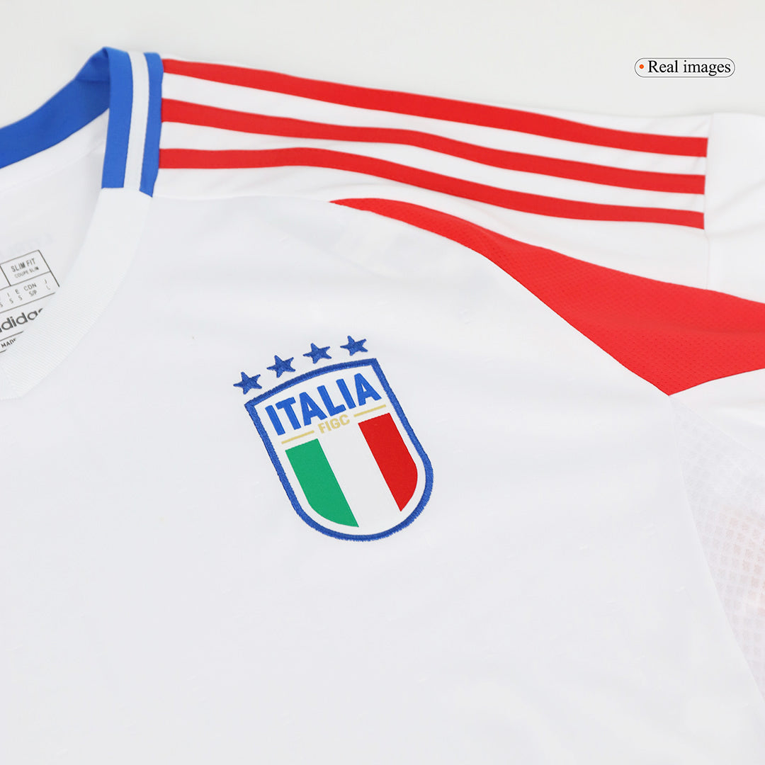 Camiseta de fútbol visitante de Italia DIMARCO #3 para la Eurocopa 2024