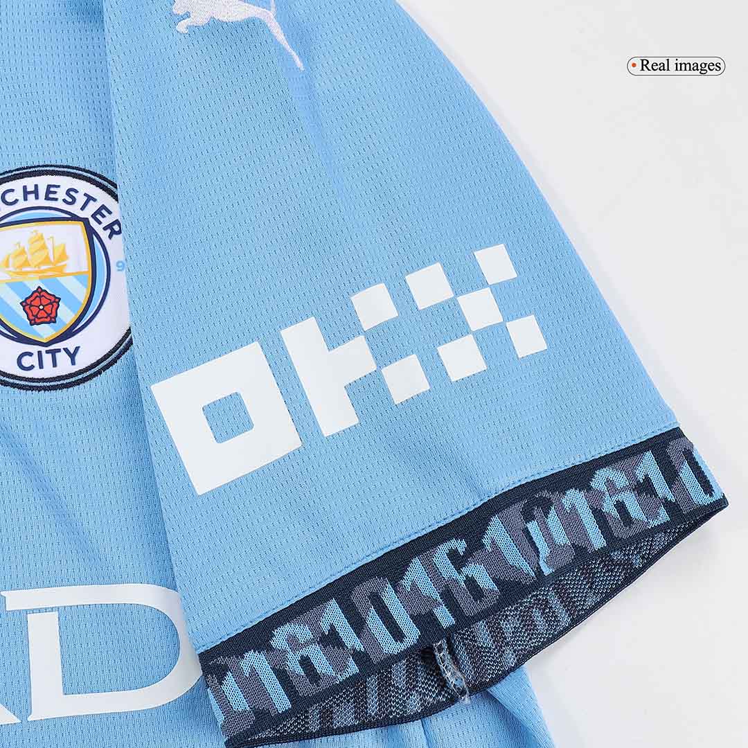 Camiseta de fútbol local del Manchester City HAALAND #9 - UCL
