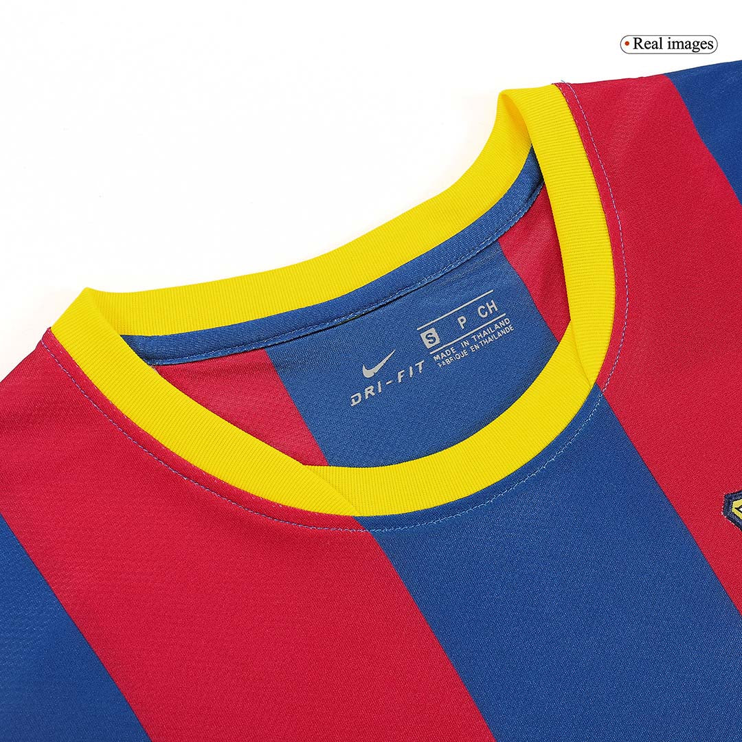 Retro A.INIESTA #8 2010/11 Camiseta de fútbol local del Barcelona