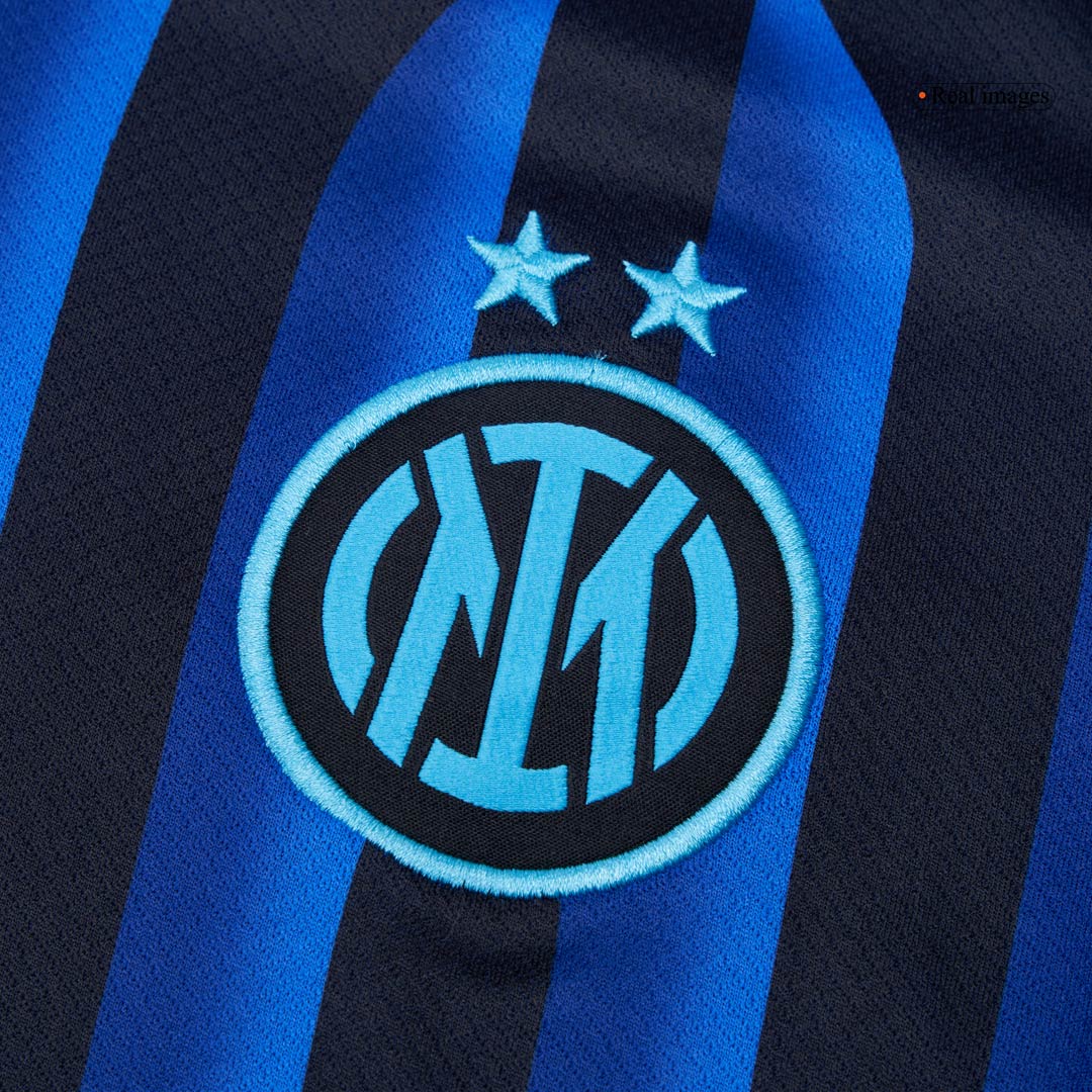 Camiseta de fútbol local LAUTARO #10 Inter de Milán 2025/26 Azul y Negro