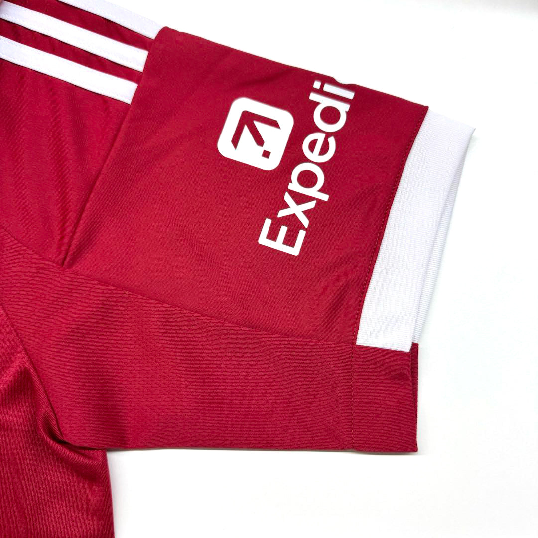 Camiseta de fútbol local VIRGIL #4 del Liverpool 2025/26, roja