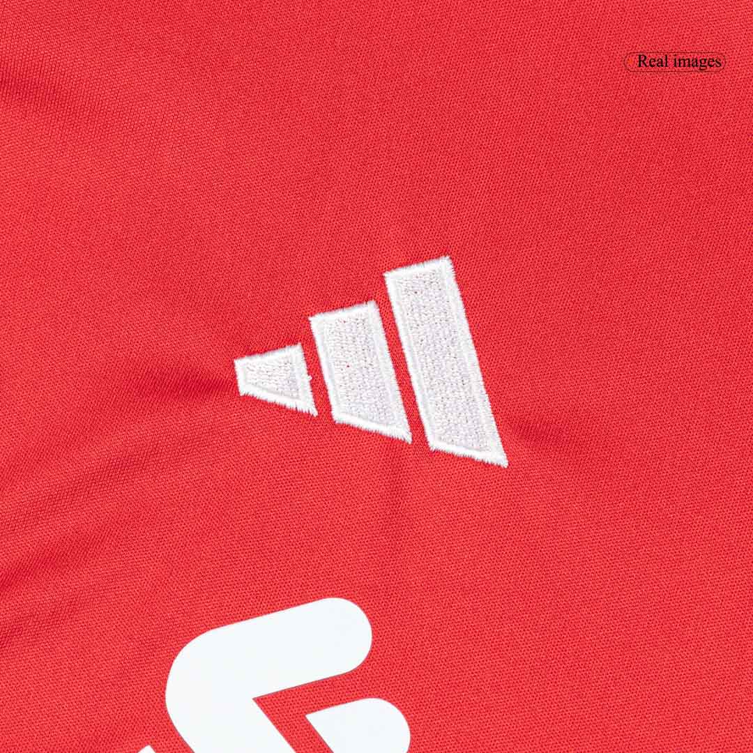 Kit de fútbol local del Liverpool para niños (camiseta y pantalones cortos) 25/26 rojo