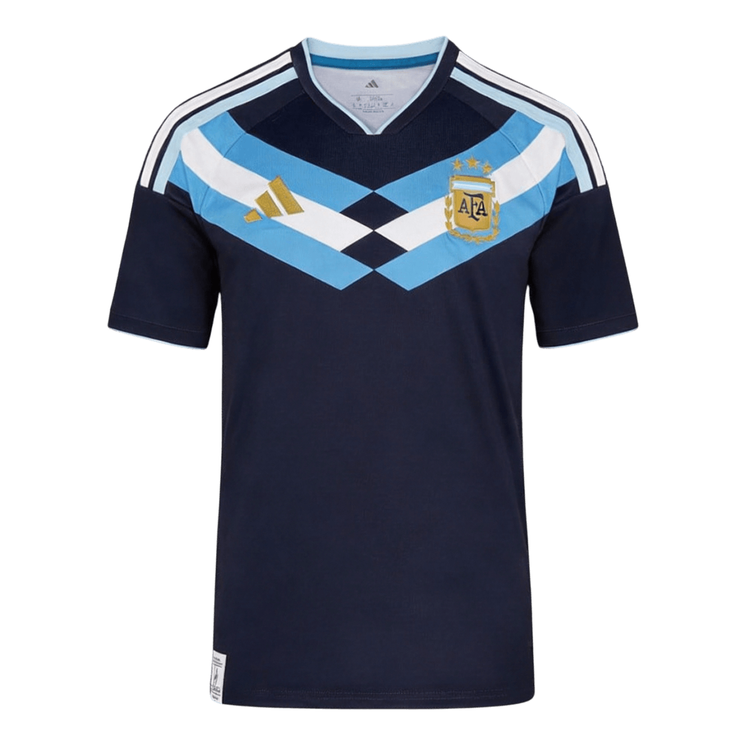 Camiseta de fútbol edición especial de Argentina para el Mundial 2026, color azul marino