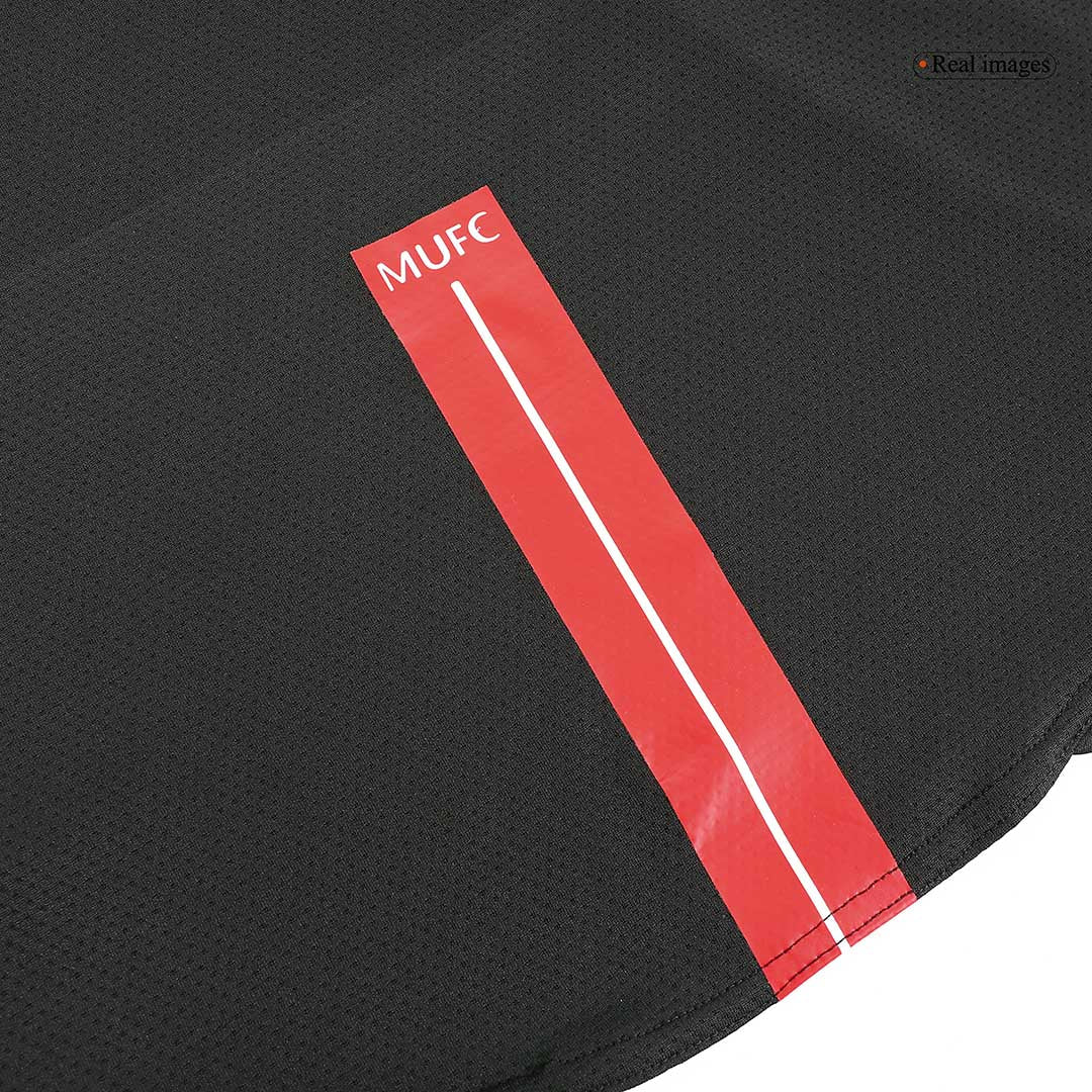 Camiseta de fútbol retro de manga larga de visitante del Manchester United ROONEY #10 2007/08