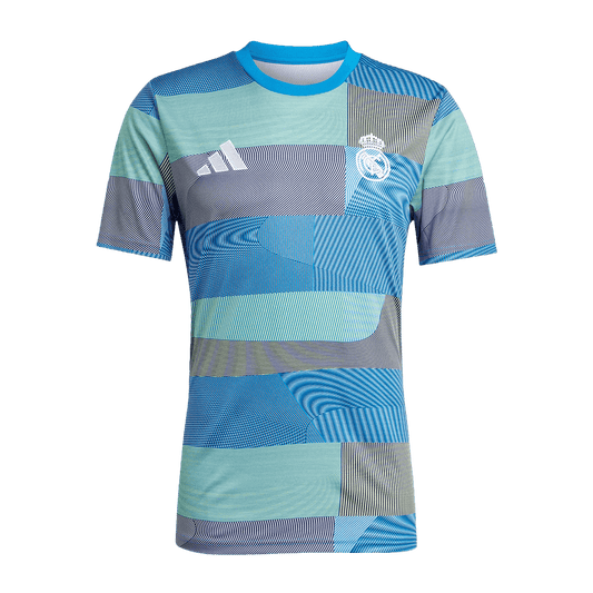 Camiseta de fútbol del Real Madrid prepartido 2025/26 (grande)
